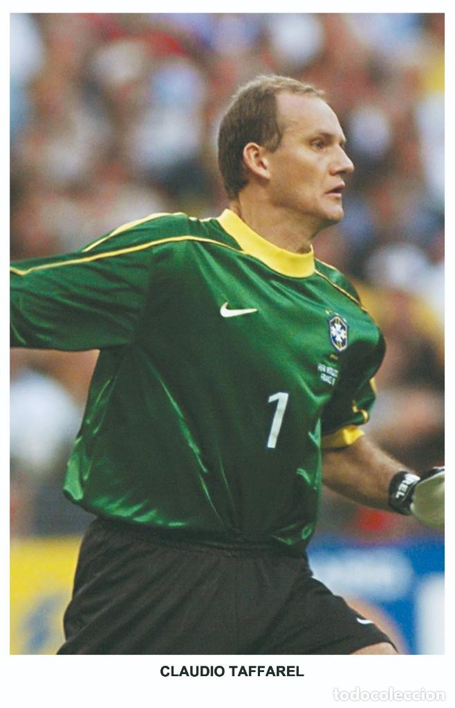 Coleccionismo deportivo: TAFFAREL - Legends of football series 2010 Photo postcard unused