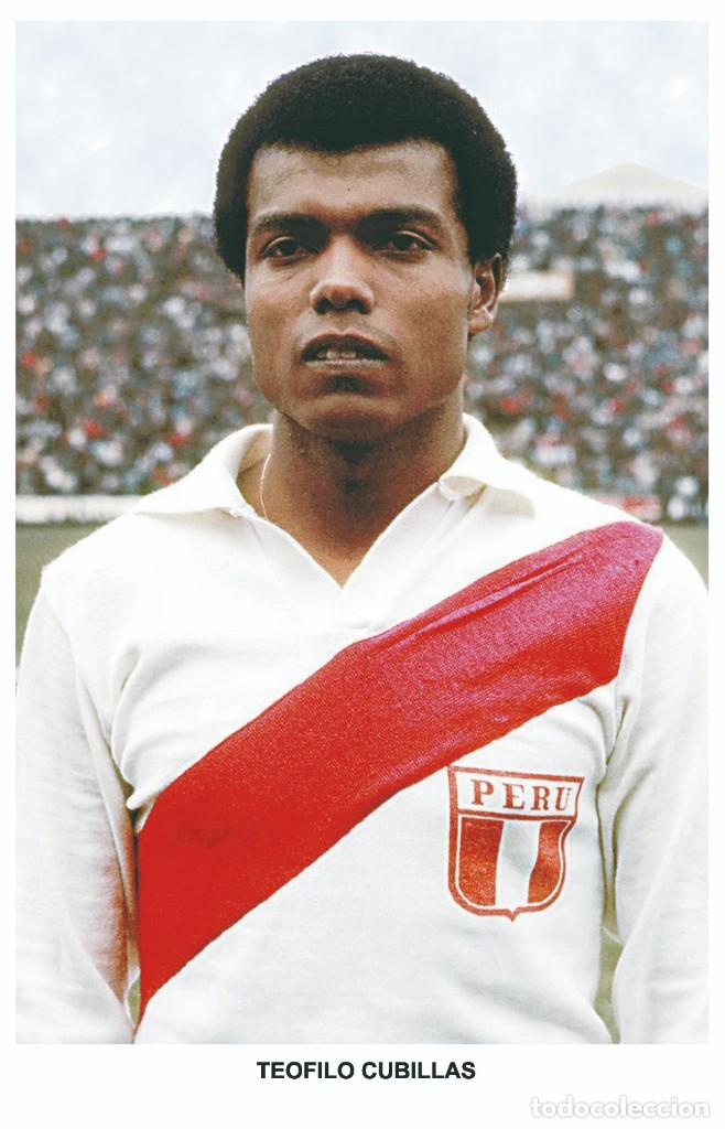 Collectionnisme sportif: TEOFILO CUBILLAS - Legends of football series 2010 Photo postcard unused