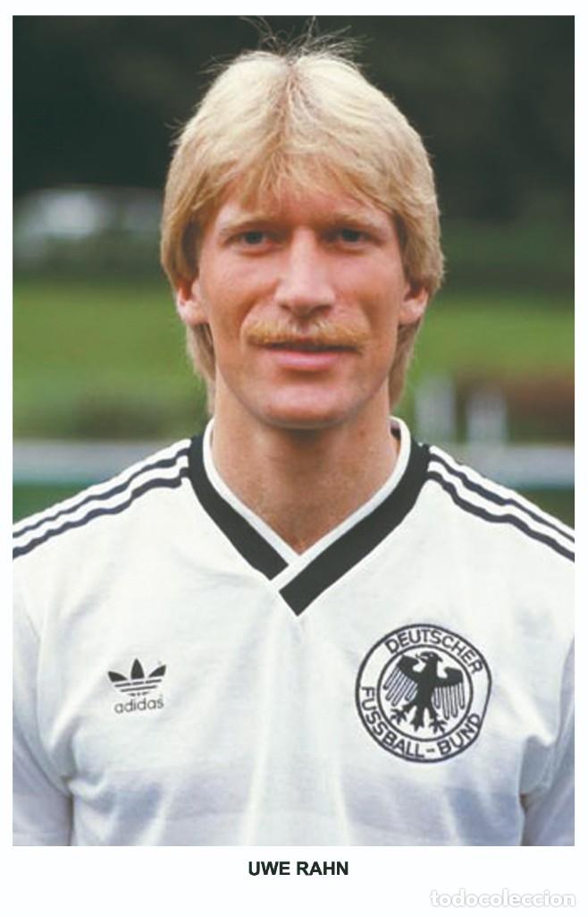 Coleccionismo deportivo: UWE RAHN - Legends of football series 2010 Photo postcard unused