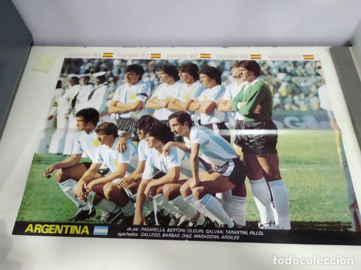 Coleccionismo deportivo: ANTIGUO POSTERS LA SAGA DEL MUNDIAL 1982 N&ordm; 1 ARGENTINA