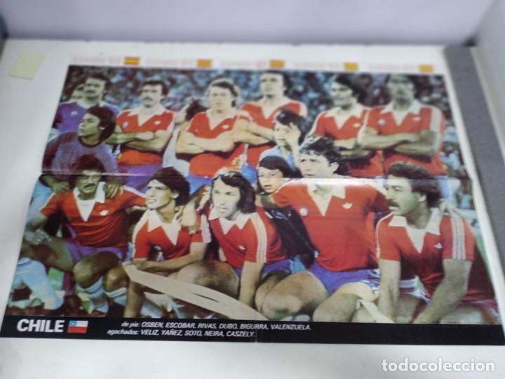 Collectionnisme sportif: ANTIGUO POSTERS LA SAGA DEL MUNDIAL 1982 N&ordm; 4  CHILE