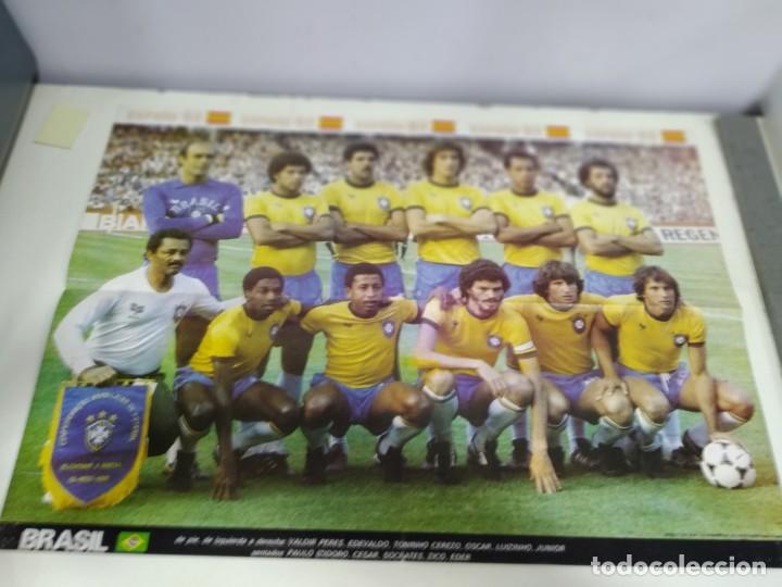 Collectionnisme sportif: ANTIGUO POSTERS LA SAGA DEL MUNDIAL 1982 BRASIL