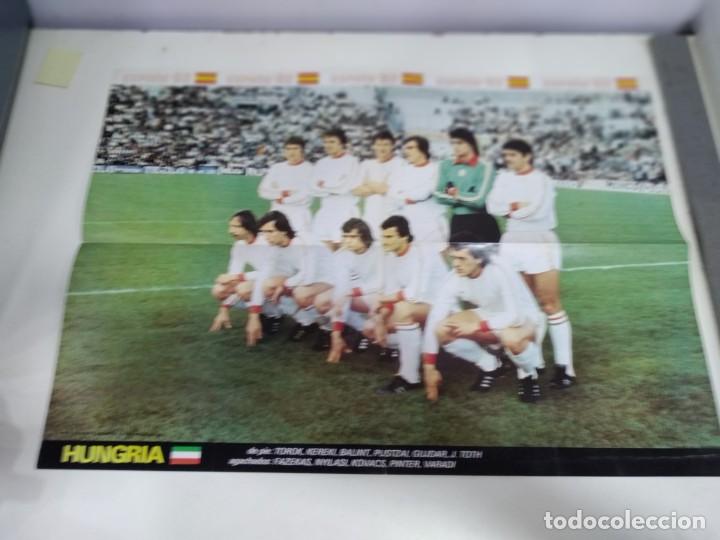 Collectionnisme sportif: ANTIGUO POSTERS LA SAGA DEL MUNDIAL 1982 HUNGRIA