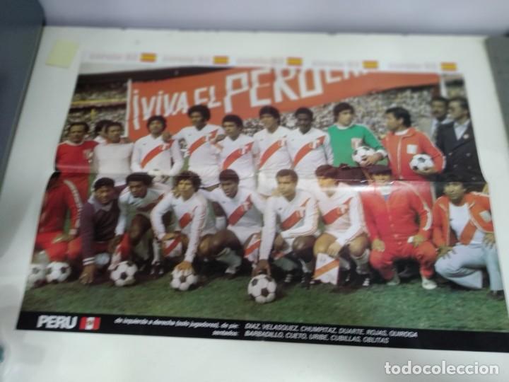 Collectionnisme sportif: ANTIGUO POSTERS LA SAGA DEL MUNDIAL 1982 PERU