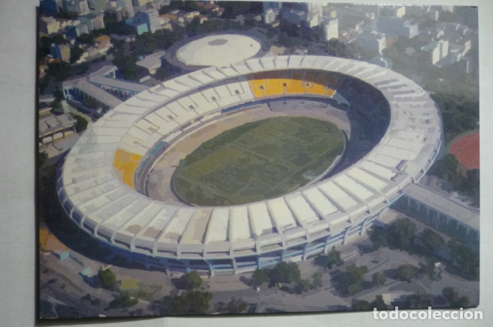 Coleccionismo deportivo: postal futbol estadio extranjero