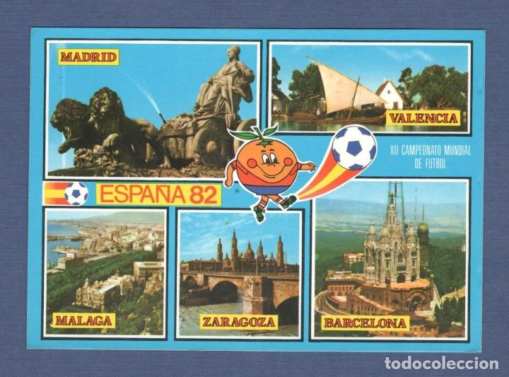 Coleccionismo deportivo: POSTAL - MUNDIAL FUTBOL ESPA&Ntilde;A 1982: CIUDADES DIVERSAS SEDES - ESPA&Ntilde;A 82 - COLE PERLA - SIN CIRCULAR
