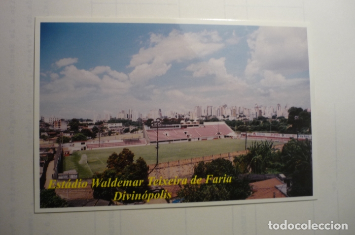 Coleccionismo deportivo: postal futbol brasil .-estadio waldema teixeira .minas -edic.limitada