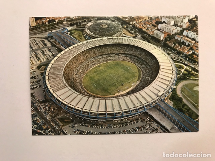 Coleccionismo deportivo: F&Uacute;TBOL. Postal Campo de f&uacute;tbol. Estadio Municipal de Maracana. Edita: Postal Brasil (a.1993)
