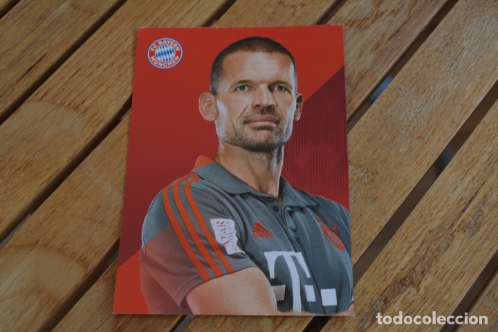 Collectionnisme sportif: POSTAL DEL ENTRENADOR DE FUTBO,L DEL BAYERN MUNICH,HOLGER BROICH,
