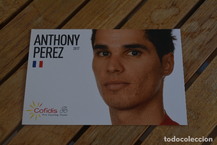 Coleccionismo deportivo: POSTAL DEL CICLISTA DEL COFIDIS,ANTHONY PEREZ - Foto 1