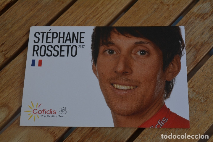 Coleccionismo deportivo: POSTAL DEL CICLISTA DEL COFIDIS,STEPHANE ROSSETO - Foto 1