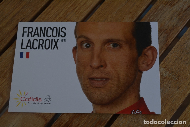 Collectionnisme sportif: POSTAL DEL CICLISTA DEL COFIDIS,FRANCOIS LACROIX