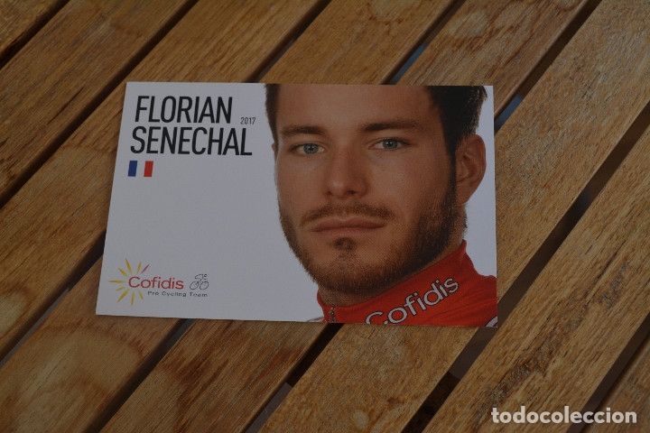 Coleccionismo deportivo: POSTAL DEL CICLISTA DEL COFIDIS,FLORIAN SENECHAL - Foto 1