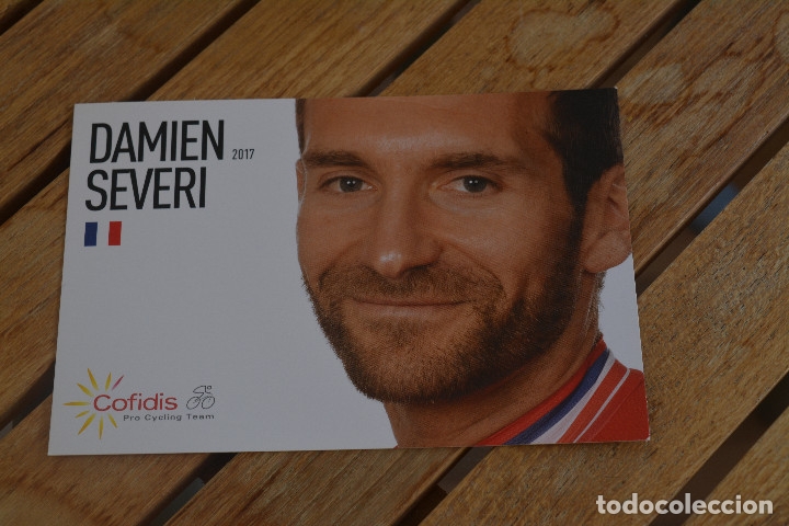 Coleccionismo deportivo: POSTAL DEL CICLISTA DEL COFIDIS,DAMIAN SEVERI - Foto 1