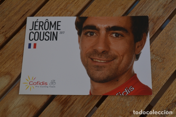 Coleccionismo deportivo: POSTAL DEL CICLISTA DEL COFIDIS,JEROME COUSIN - Foto 1