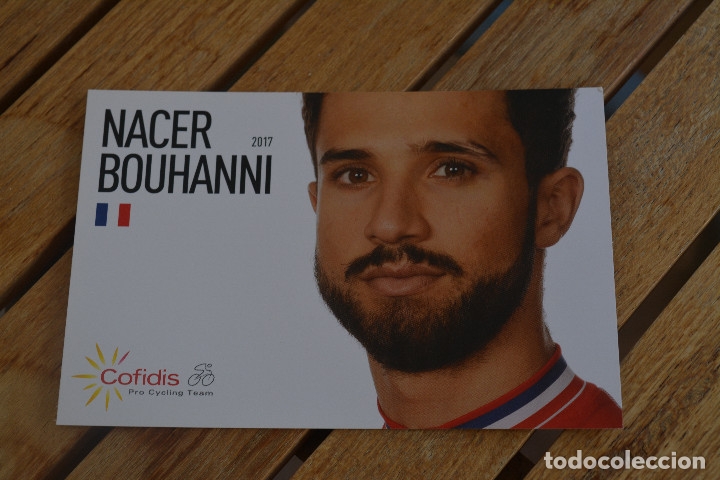 Coleccionismo deportivo: POSTAL DEL CICLISTA DEL COFIDIS.NACER BOUHANNI - Foto 1