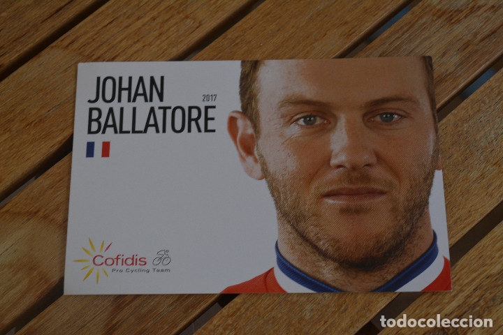 Coleccionismo deportivo: POSTAL DEL CICLISTA DEL COFIDIS.JOHAN BALLATORE - Foto 1
