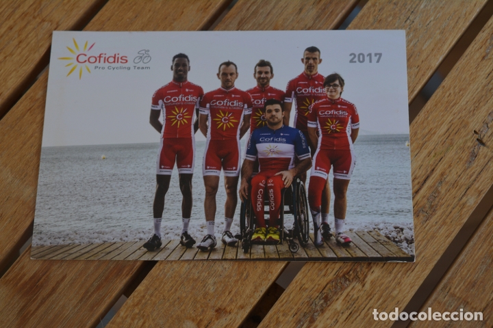 Collectionnisme sportif: POSTAL PROMOCIONAL DEL COFIDIS 2017