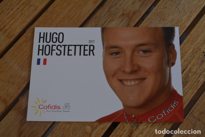 Collectionnisme sportif: POSTAL DEL CICLISTA DEL COFIDIS,HUGO HOFSTETTER