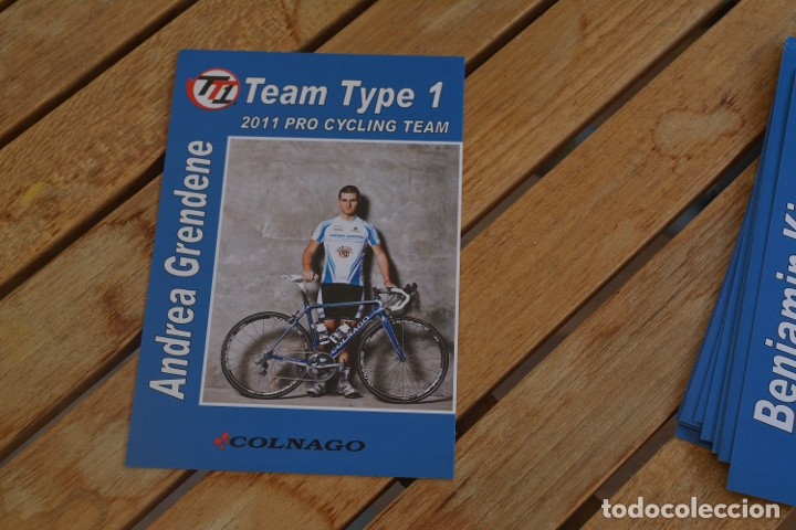 Sports collectibles: POSTAL DEL CILCISTA DEL EQUIPO TEAM TYPE 1,ANDREA GRENDENE