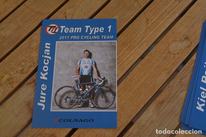 Collectionnisme sportif: POSTAL DEL CILCISTA DEL EQUIPO TEAM TYPE 1,JURE KOCJAN