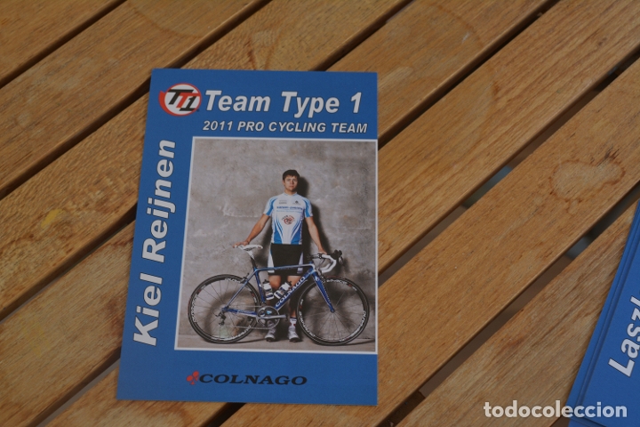Collectionnisme sportif: POSTAL DEL CILCISTA DEL EQUIPO TEAM TYPE 1,KIEL REIJNEN