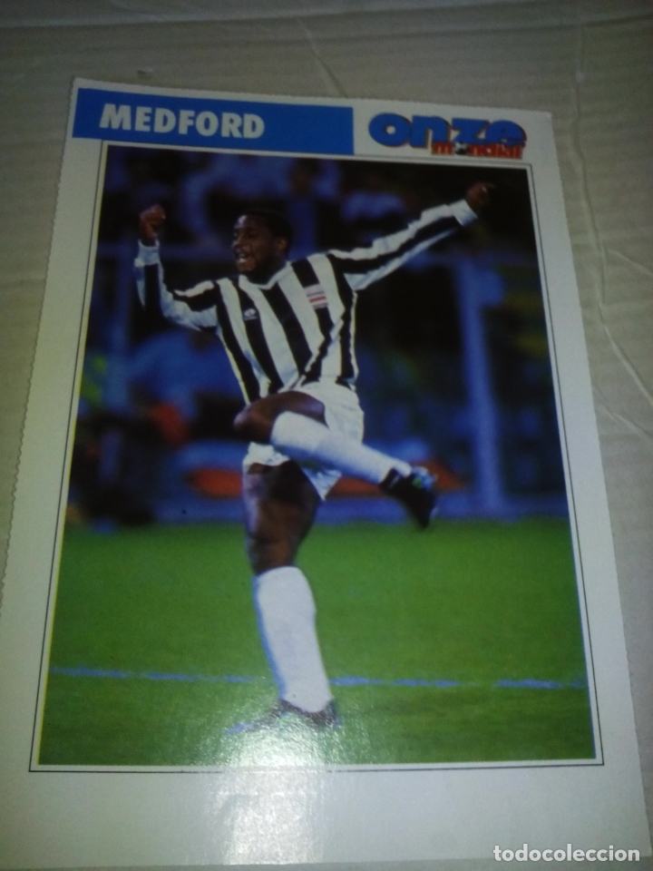 Collezionismo sportivo: Ficha de la revista ONZE de Medford jugador de Costa Rica - goly