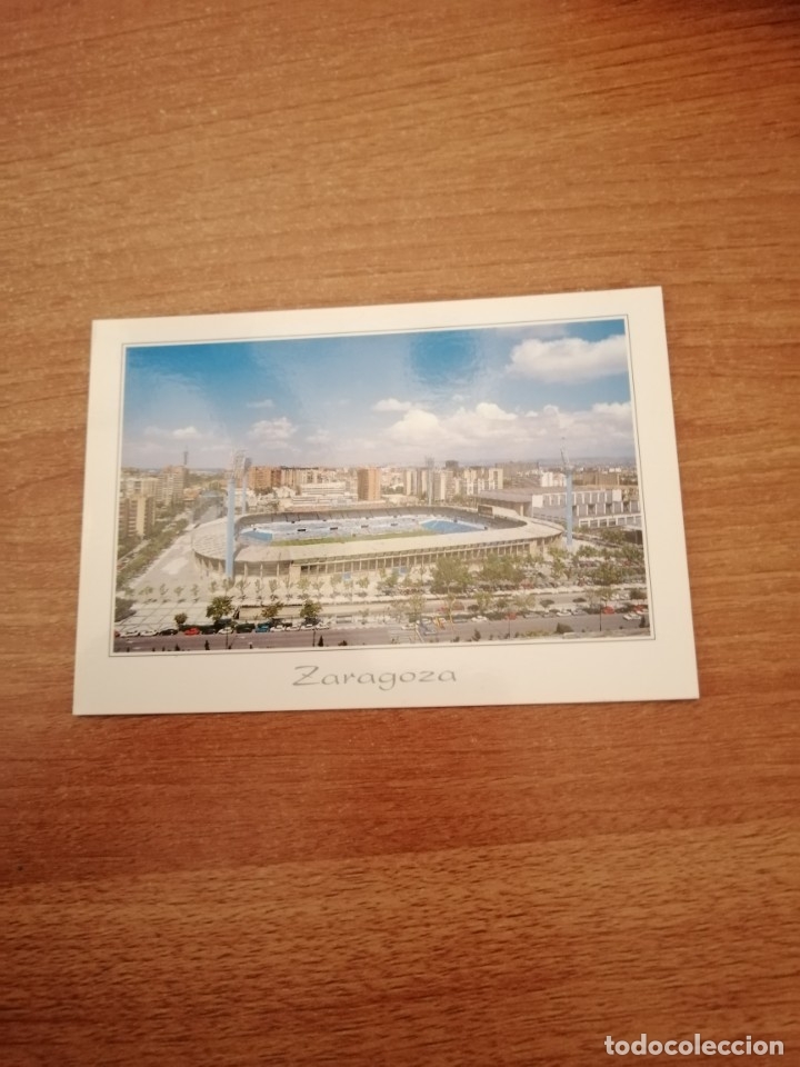 Coleccionismo deportivo: POSTAL ZARAGOZA ESTADIO LA ROMAREDA SIN CIRCULAR - Foto 1