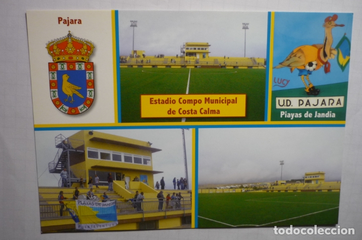 Sports collectibles: postal canarias pajara .jandia -estadio municipal costa calma
