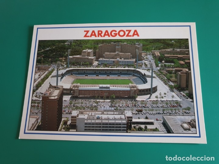 Coleccionismo deportivo: POSTAL ESTADIO LA ROMAREDA - ZARAGOZA - Foto 1