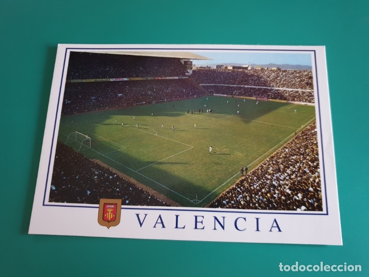 Coleccionismo deportivo: POSTAL ESTADIO LUIS CASANOVA - VALENCIA - Foto 1