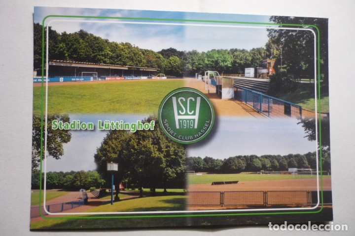 Colecionismo desportivo: POSTAL FUTBOL EXTRANJERA ESTADIO LUTTINGHOF-GELSENKIRCHEN