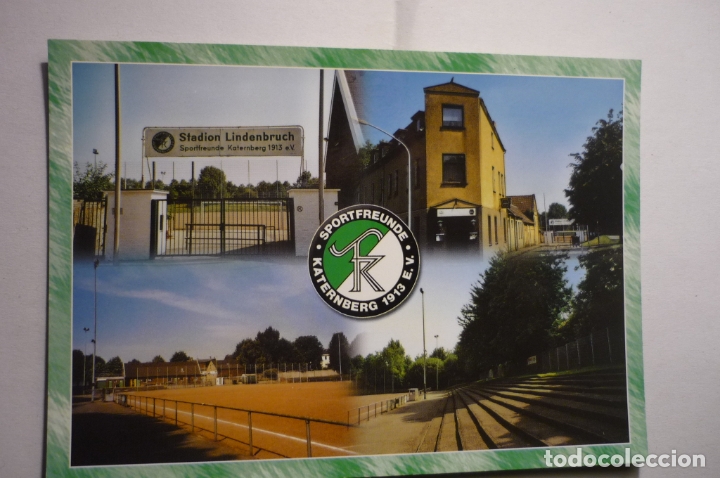 Colecionismo desportivo: POSTAL EXTRANJERA FUTBOL ESTADIO LINDENBRUCH -SPORTFREUNDE