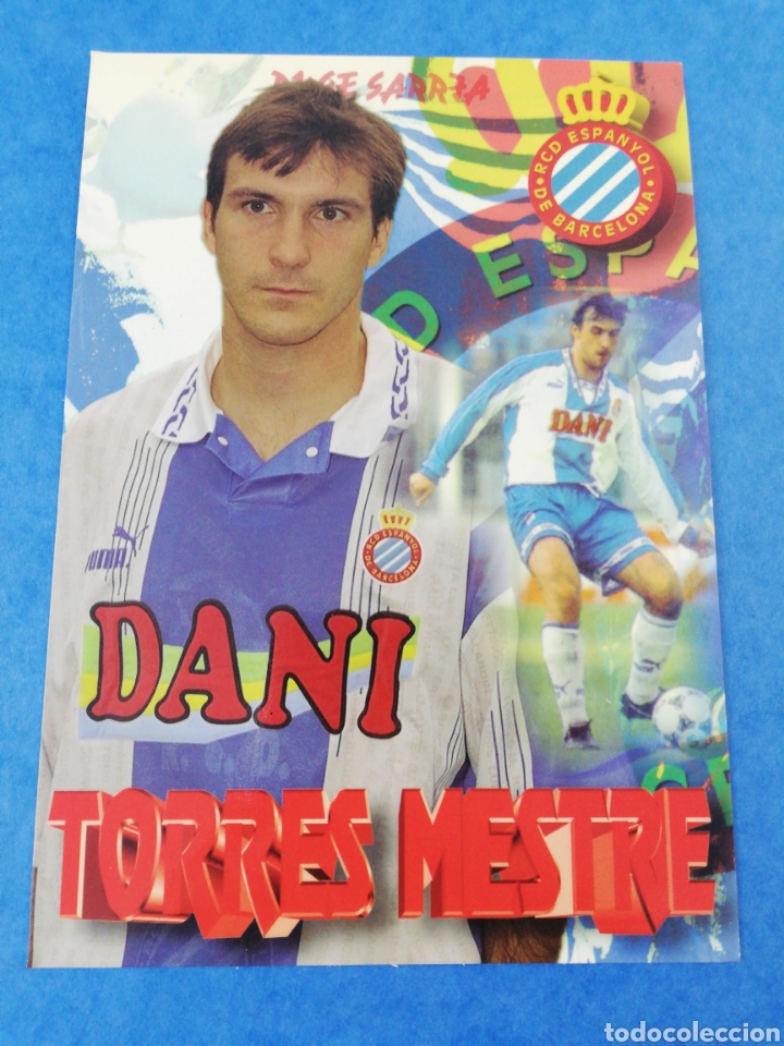 Sammelleidenschaft Sport: POSTAL TORRES MESTRE RCD ESPANYOL ESPA&Ntilde;OL TEMPORADA 96-97 1996-1997 FUTBOL.