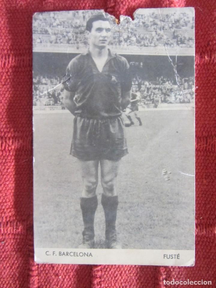 Coleccionismo deportivo: C.F. BARCELONA FUST&Eacute; - Foto 1