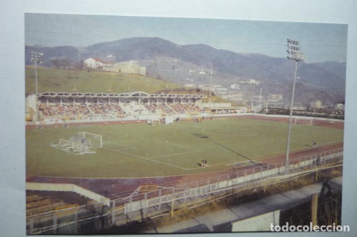 Collectionnisme sportif: postal futbol elgoibar campo mintxeta
