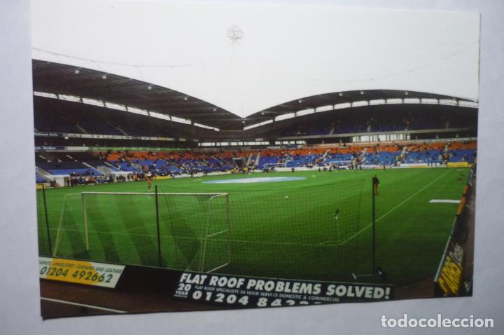 Coleccionismo deportivo: POSTAL INGLATERRA.- FUTBOL BOLTON - REEBOK STADIUM -EDIC.LIMITADA
