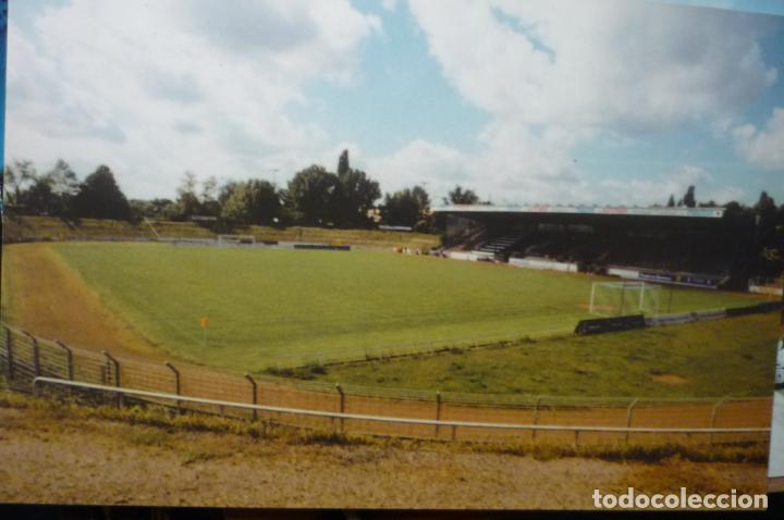 Coleccionismo deportivo: POSTAL FRANFURT-MAIN  ALEMANIA FUTBOL STADION BORNHEIMER HANG  -EDIC.LIMITADA