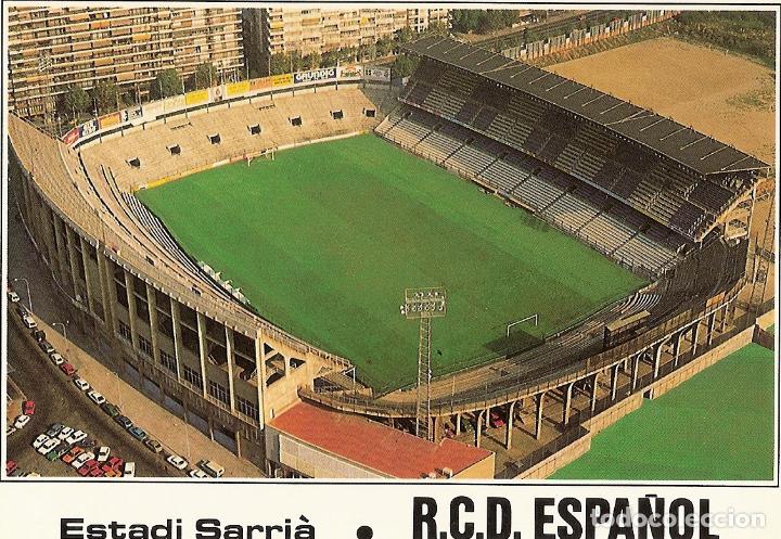 Collectionnisme sportif: ESTADIO SARRIA - ME 164 -BARCELONA - STADIUM - STADE - STADIO - STADION - CAMPO FUTBOL