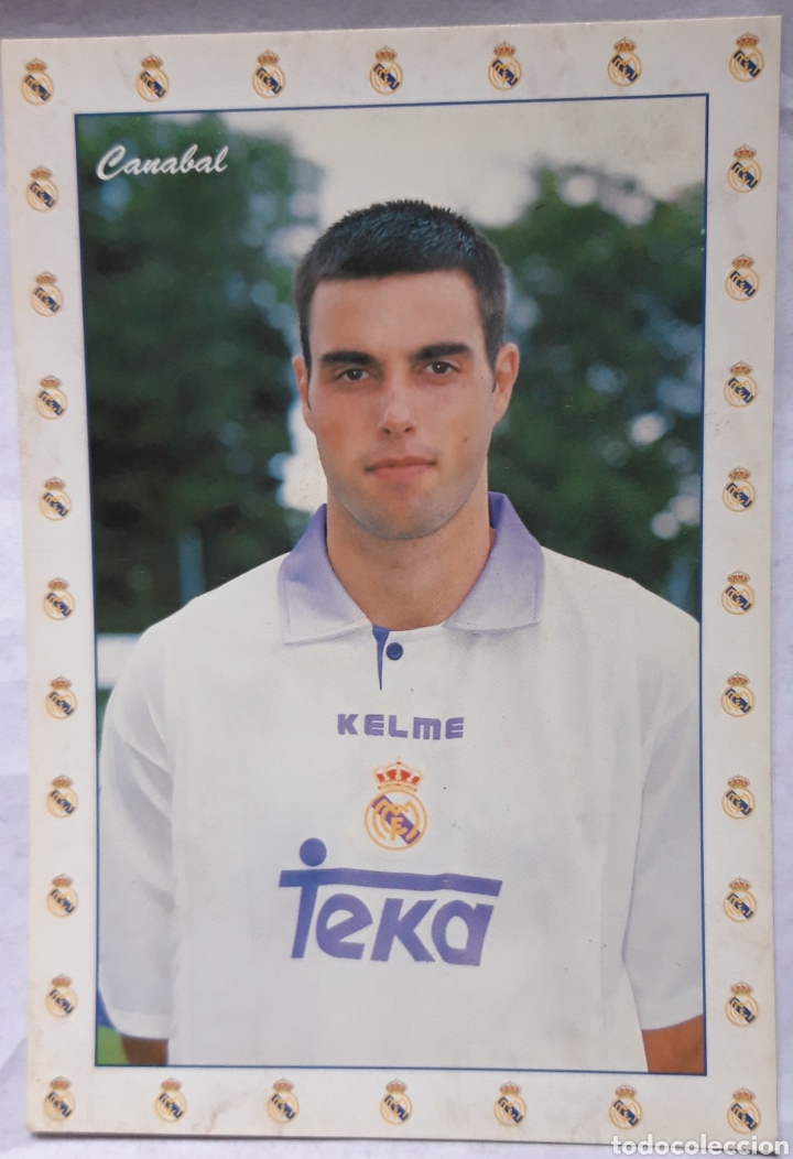 Coleccionismo deportivo: POSTAL CANABAL REAL MADRID - Foto 1