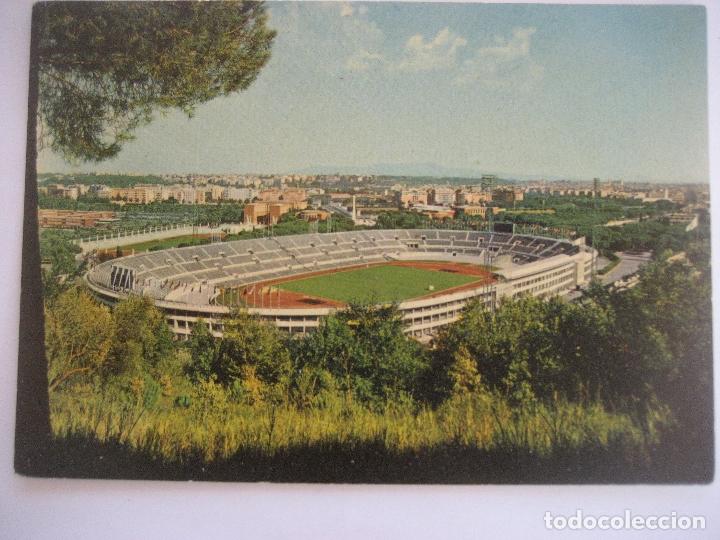 Coleccionismo deportivo: Roma. Estadio de Centomila. Postal sin circular - Foto 1