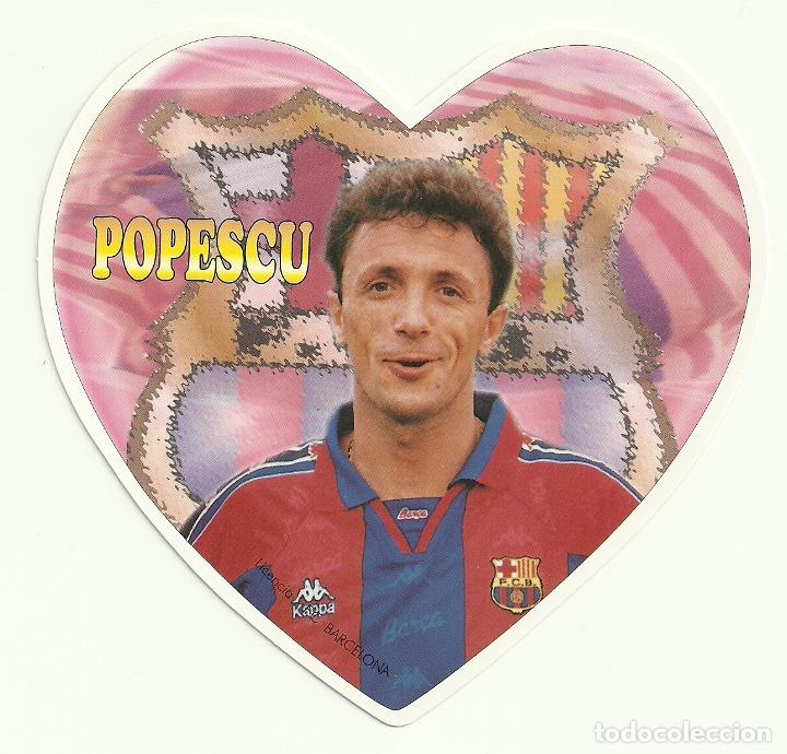 Coleccionismo deportivo: F.C. BARCELONA: POSTAL POPESCU. BAR&Ccedil;A. - Foto 1