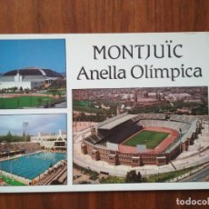 Coleccionismo deportivo: POSTAL BARCELONA ANILLA OLÍMPICA ESTADIO DE MONTJUIC (ESTADI LLUIS COMPANYS), PALAU SANT JORDI