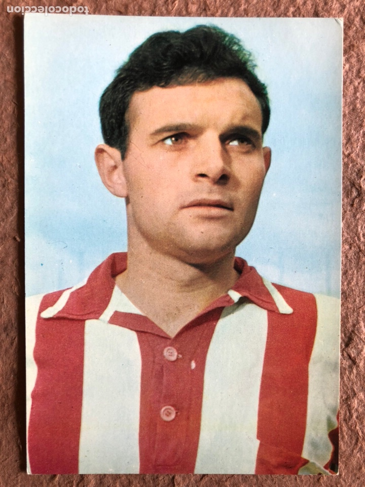 Colecionismo desportivo: ORMAZA (ATHLETIC CLUB BILBAO). POSTAL SIN CIRCULAR OSCAR COLOR N&deg; 50. A&Ntilde;OS 60.