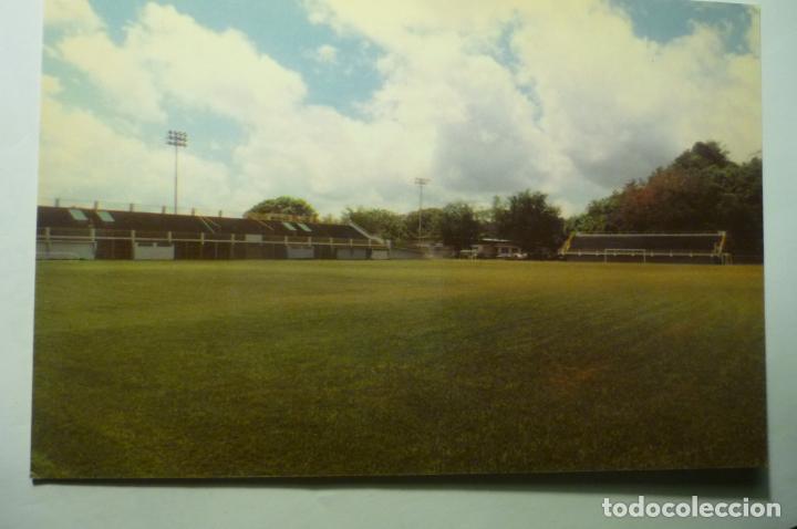 Coleccionismo deportivo: postal futbol rio piedras puerto rico - estadio country club edic.limitada