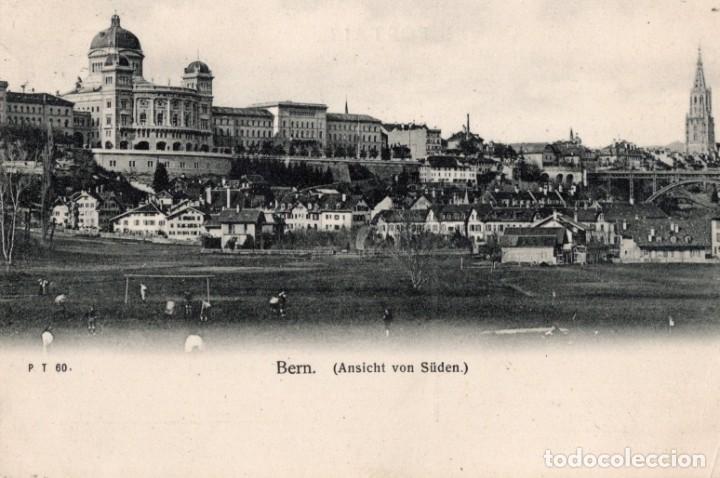 Coleccionismo deportivo: campo de futbol berna - Foto 1