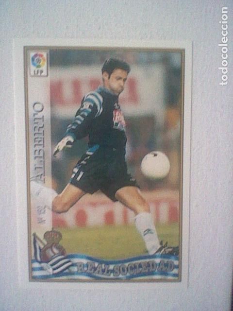 Collectionnisme sportif: ALBERTO 152 REAL SOCIEDAD FUTBOL MC LIGA 97 98 1997 TRADING CARD FICHAS LIGA