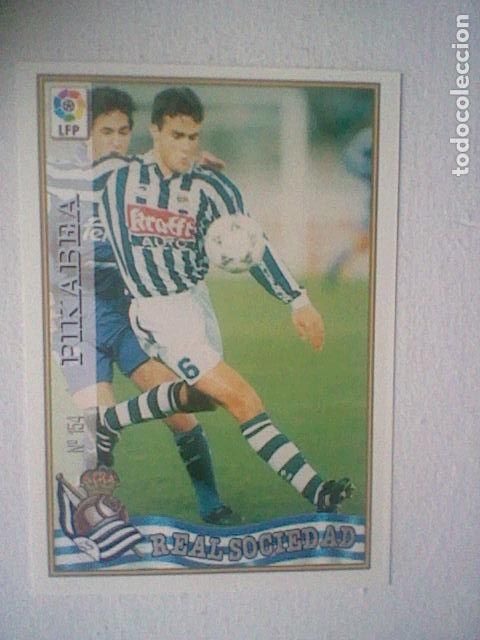 Collectionnisme sportif: PIKABEA 154 REAL SOCIEDAD FUTBOL MC LIGA 97 98 1997 TRADING CARD FICHAS LIGA