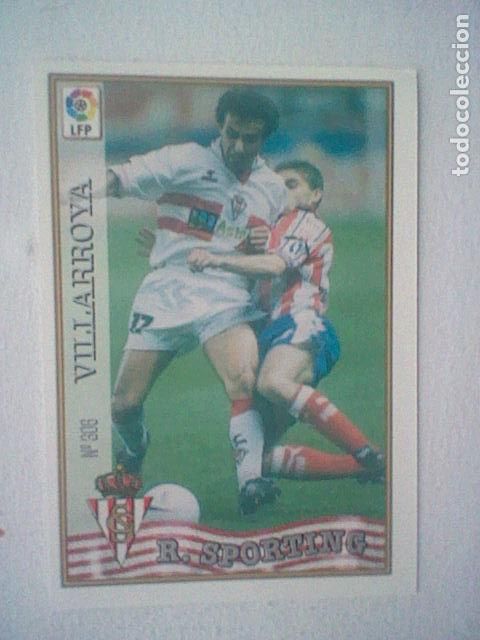 Collectionnisme sportif: VILLARROYA 306 SPORTING GIJON FUTBOL MC LIGA 97 98 1997 TRADING CARD FICHAS LIGA