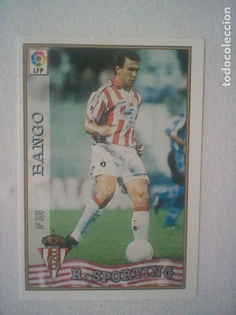 Collectionnisme sportif: BANGO 308 SPORTING GIJON FUTBOL MC LIGA 97 98 1997 TRADING CARD FICHAS LIGA